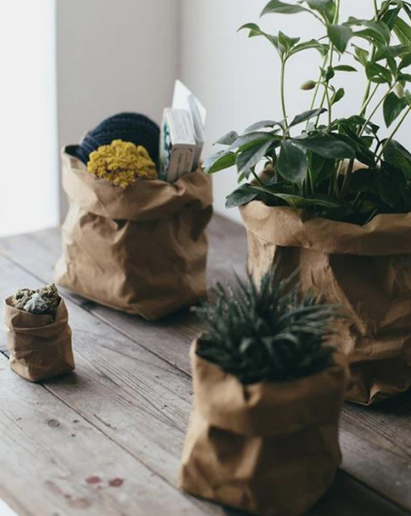 Uashmama Paper Bag, Planter, Fruit Basket, Storage