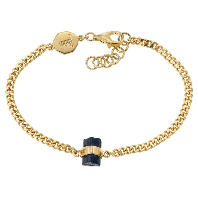 Bracelet | Black Tourmaline & Gold