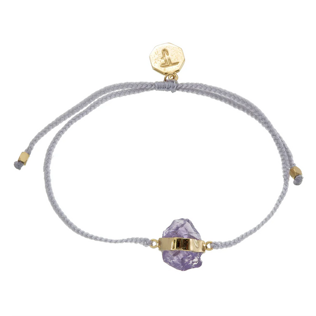 Bracelet | Amethyst & Grey