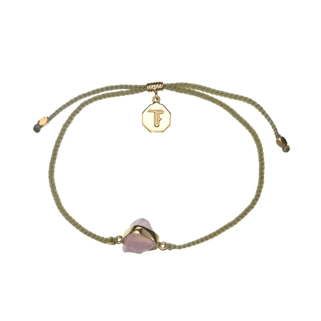 Bracelet | Rose Quartz & Sage